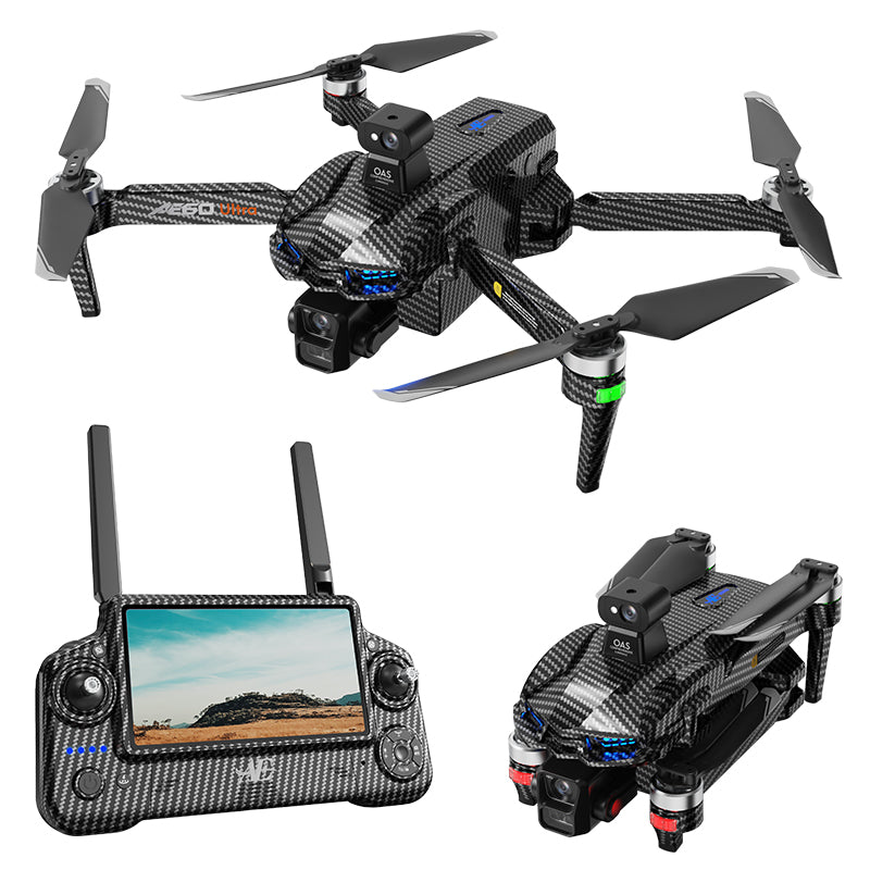 AirNova 4K GPS Drone with 3-Axis Gimbal & Obstacle Avoidance